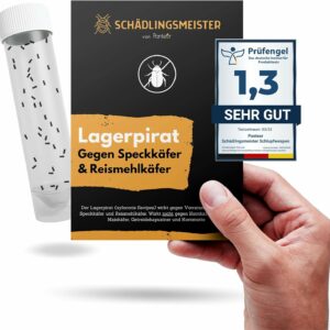 Panteer Lagerpiraten gegen Speckkäfer