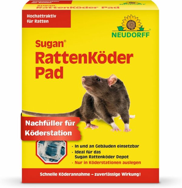 Neudorff Sugan Ratten-Köder-Pad